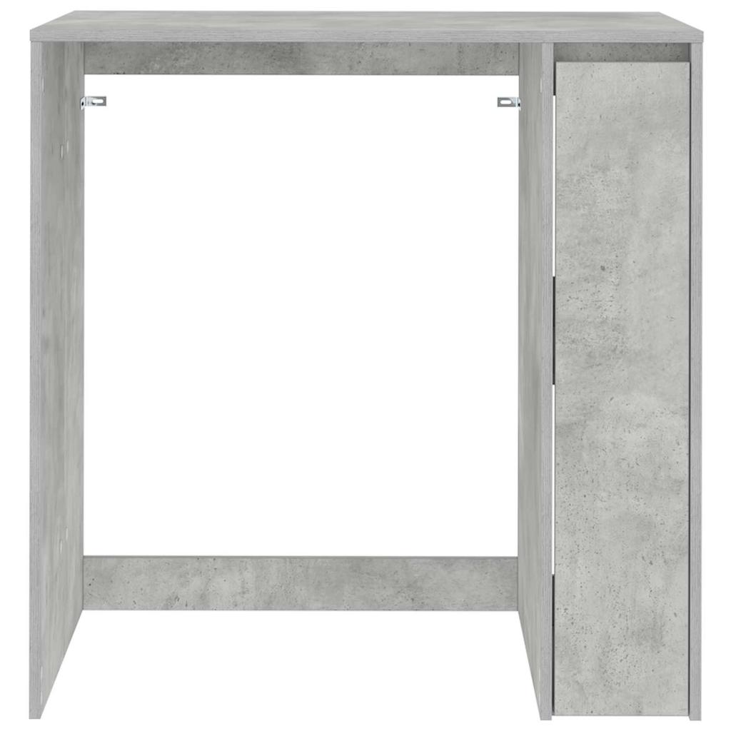 Waschmaschinenunterschrank Beton 87 x 60 x 89 cm Holzwerkstoff