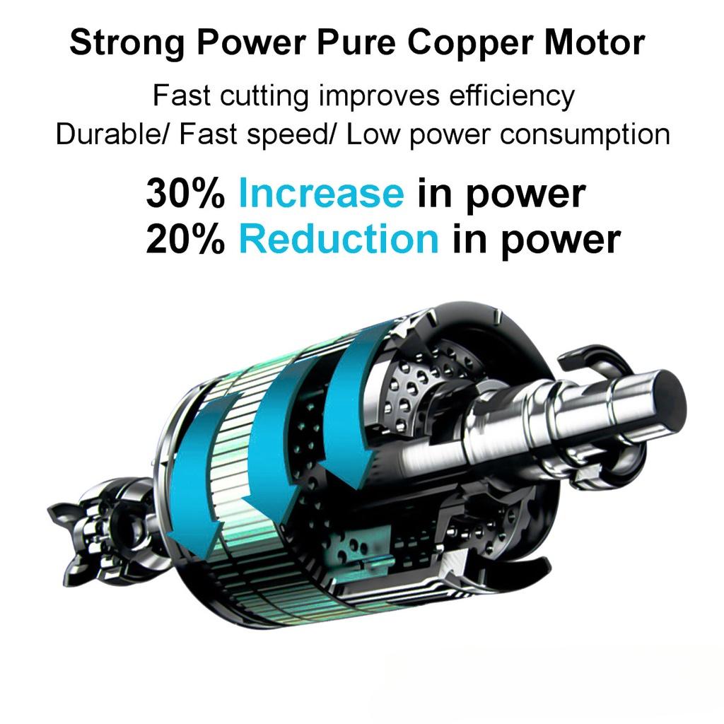 88VF 4 Blades Metal Cutting Woodworking with 2 Battery Blue + Black Cordless Reciprocating Saw Chainsaw Rechargeable Electric Jig Saw