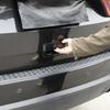Black Rear Tailgate Back Door Handle Decor Cover Trim for Grand cherokee Durango