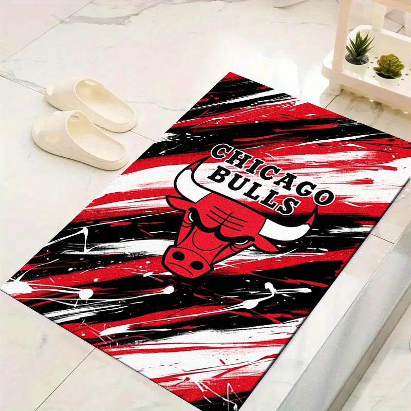Dywan Chicago Bulls do Salonu Sypialni Domu Dekoracja Sofy, Antypoślizgowa Mata Podłogowa dla Dzieci