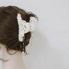Hair Claws Vintage Long Pearl Tassel Plush Hair Claw Pendant Crab Clips  Hairpin For Women Headwear Hair Accessories