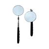360° Foldable Telescopic Inspection Mirror - Extra Large, Round, for Automotive Chassis and Undercarriage