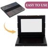 Frcolor Makeup Palette Eyeshadow Makeup Palette with Empty Makeup Makeup Storage DIY Case Case, Box, Mirror, Palette, Rectangular, Eyeshadow, Blush,