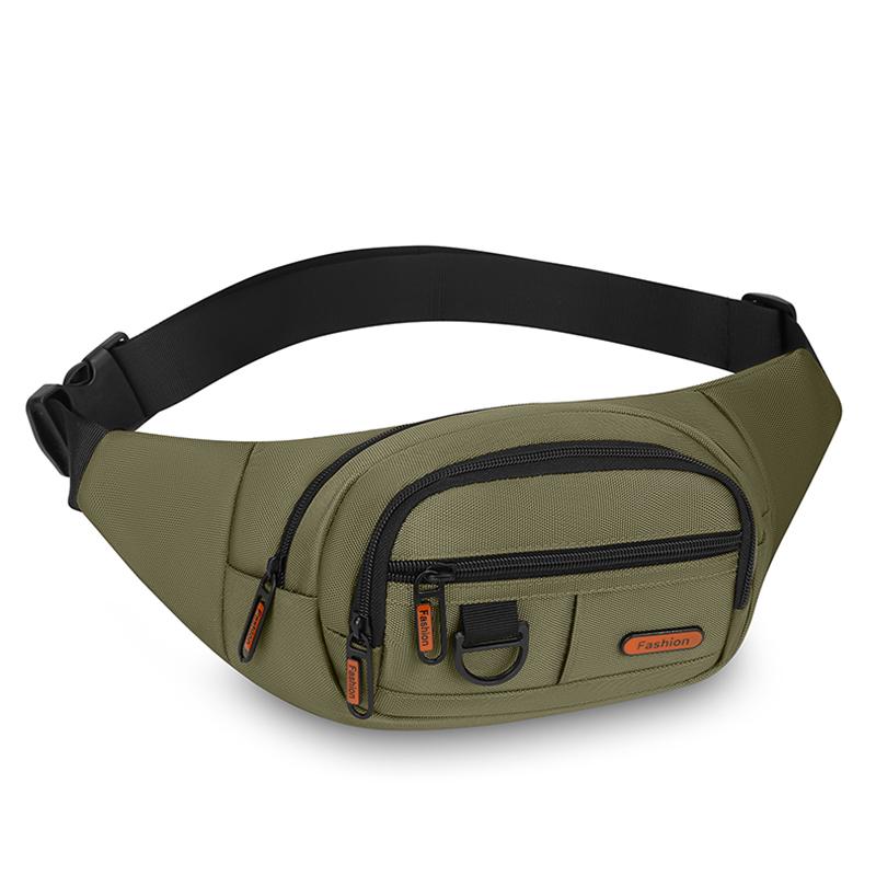 Унисекс Спортивная поясная сумка - Многофункциональный беговой чехол для телефона с надежным отделением для кошелька для наличных зелёный 890₽