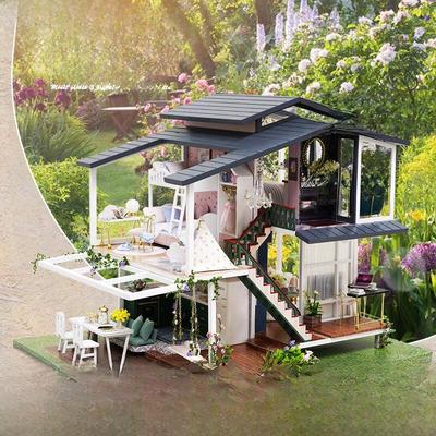 Monet Garden DIY Cottage: Francuska willa - model budynku - idealny prezent urodzinowy dla niej