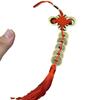Boutique Phnom Penh Knot Brass Five Emperors Money Pendant Gourd Ping An Auspicious Fulu Car Hanging Chinese Knot