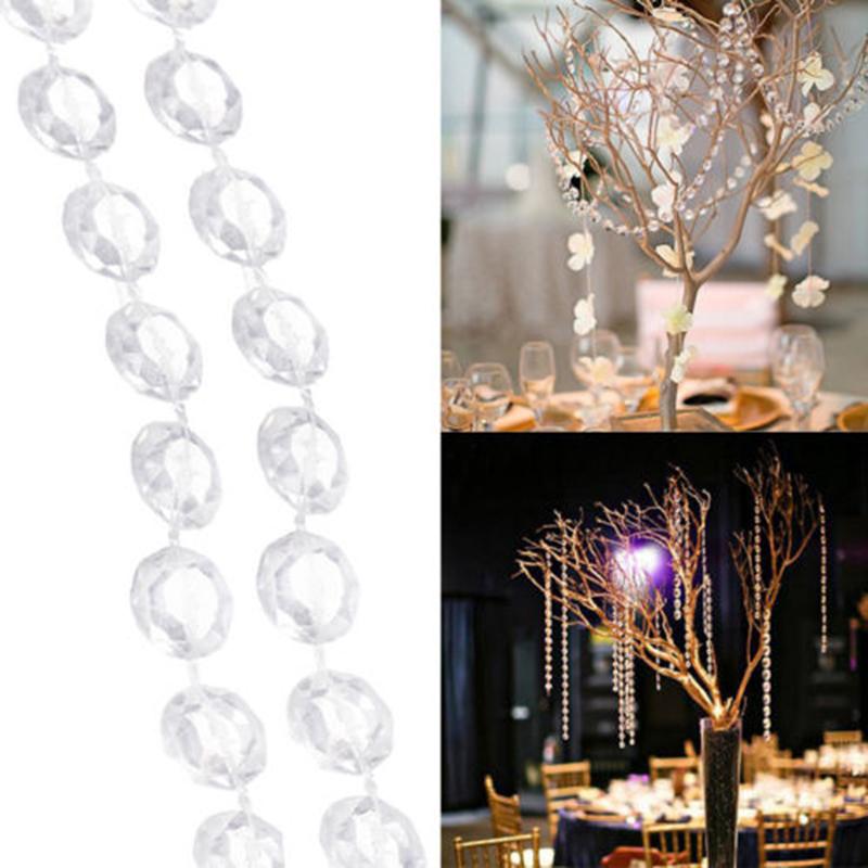 Details about 1x 10M Acrylic Curtain Crystal Hanging Beads Garland Wedding Party-Decor Elegant Details about 1x 10M Acrylic Curtain Crystal Hanging Beads Garland Wedding Party-Decor Elegant