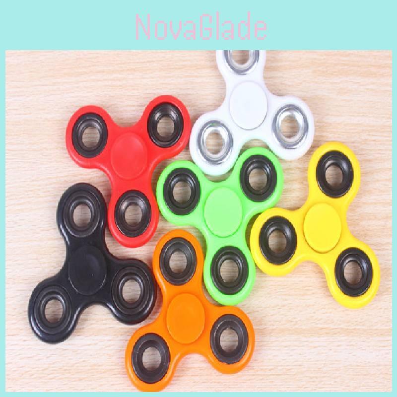Colorful Metal Fidget Spinner Stress Relief Triangular Gyro Adult Edc Finger Spinner