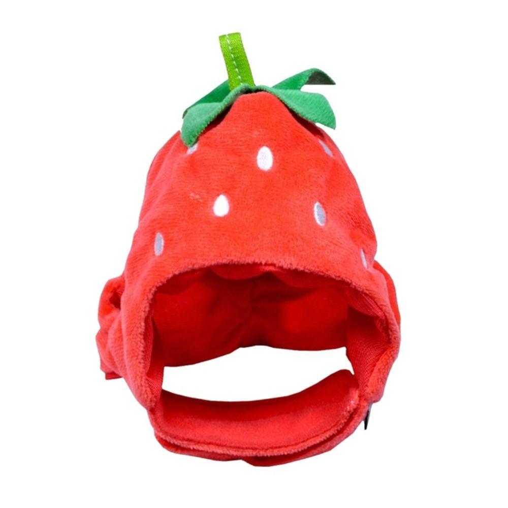 Orange Shape Cat Hat Watermelon Dogs Hats Cute Puppy Fruit Hat  For New Year Party