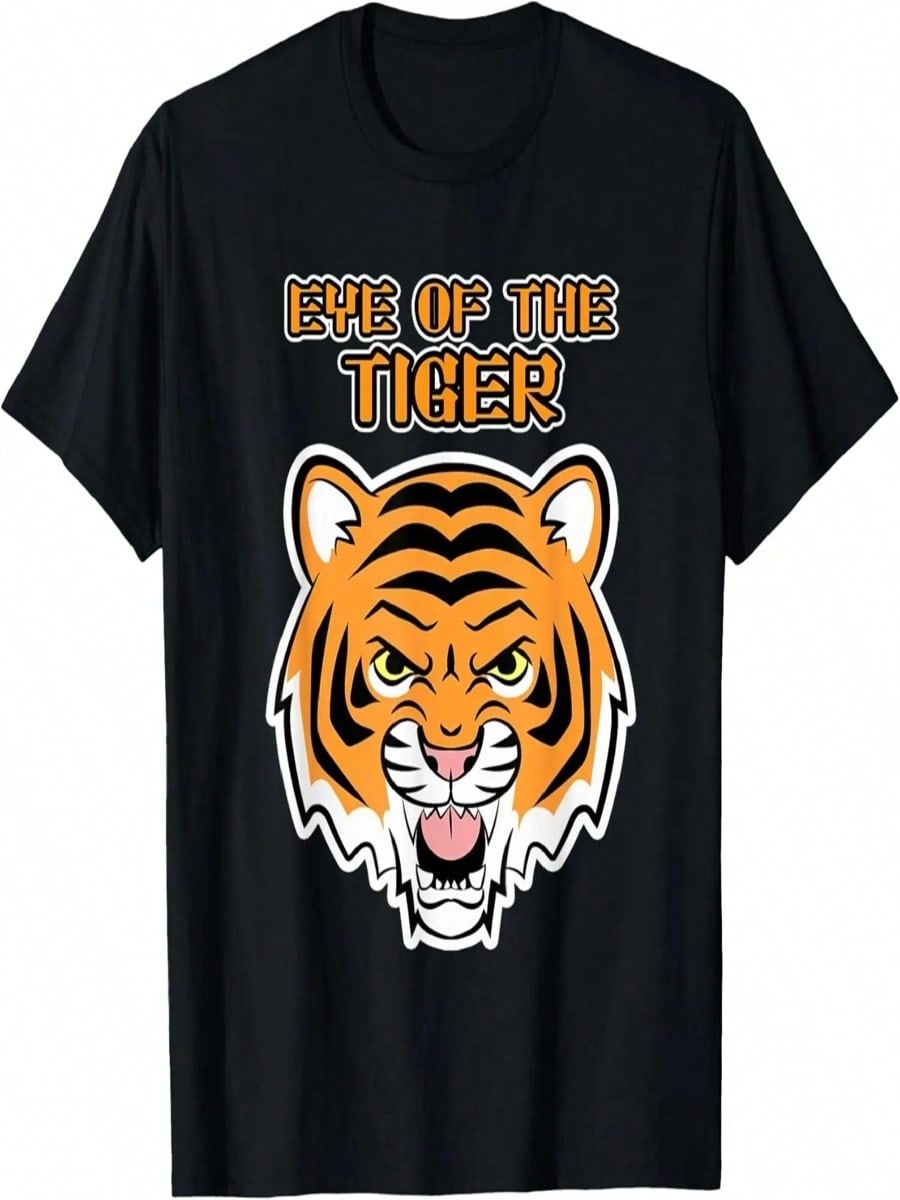 Funny Tigercat Eye Of The Tiger For ,  & Kids, Gift T-Shirt S разноцветный