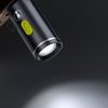 Portable Type-C Mini Flashlight Phone Keychain Usb-C Electric Torch Nightlight Table Lamp For Riding Sports Outdoor Camping