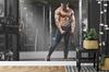 Photomural Muscular Man During Structural Vinyl 416x290
