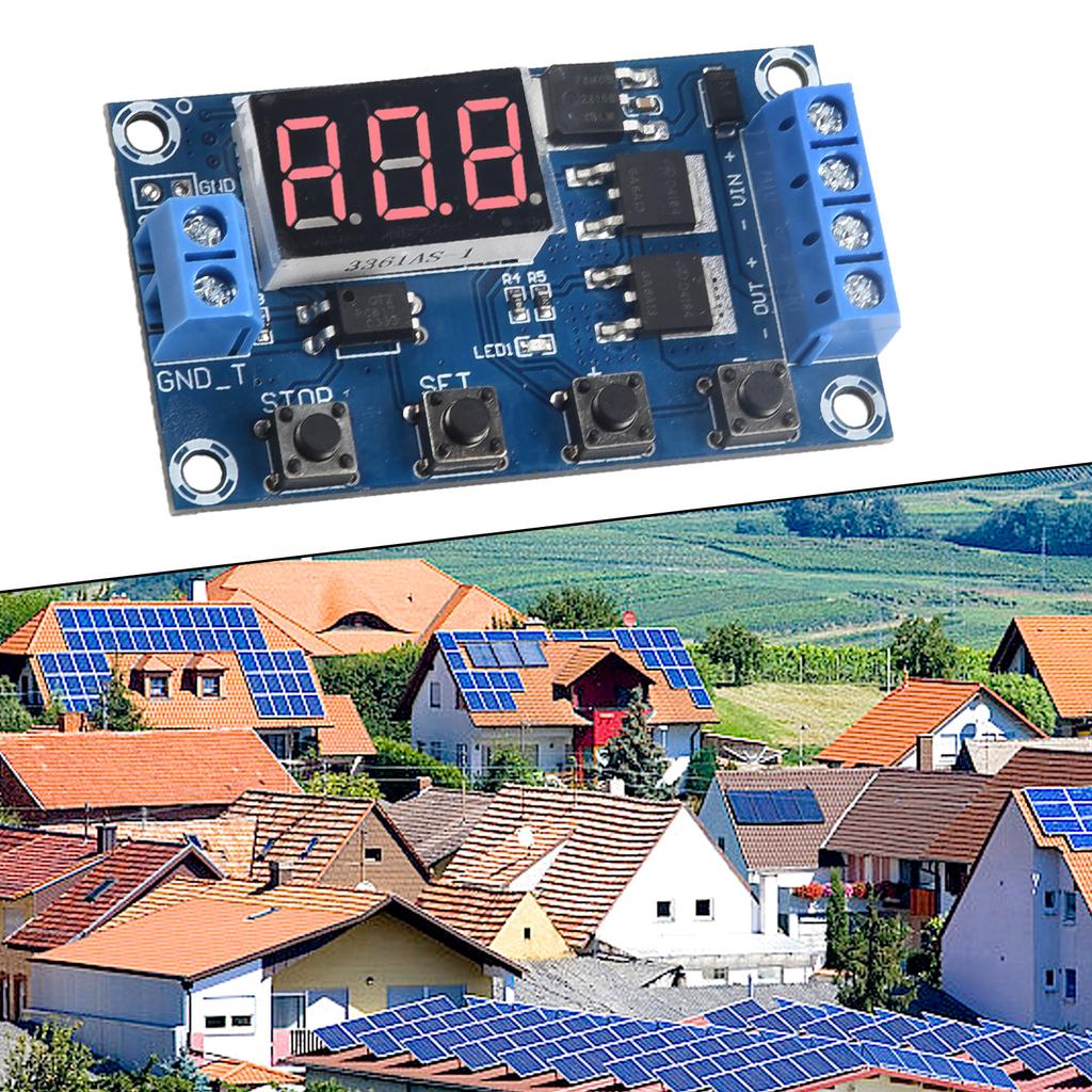 For Motors Lights LED MOS Module Timer Relay Module Digital Relay Delay Board Multifunctional Tube Control Switch