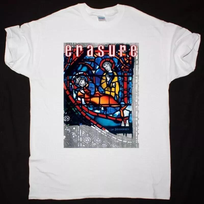 ERASURE THE INNOCENTS NEW WHITE T SHIRT Unisex T-Shirt XL