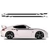 Car Checkered Stickers Auto Body Racing Sports Decals Waterproof DIY Vinyl Decor For Nissan Z-Cars 350Z 370Z Fairlady Z33 Z34
