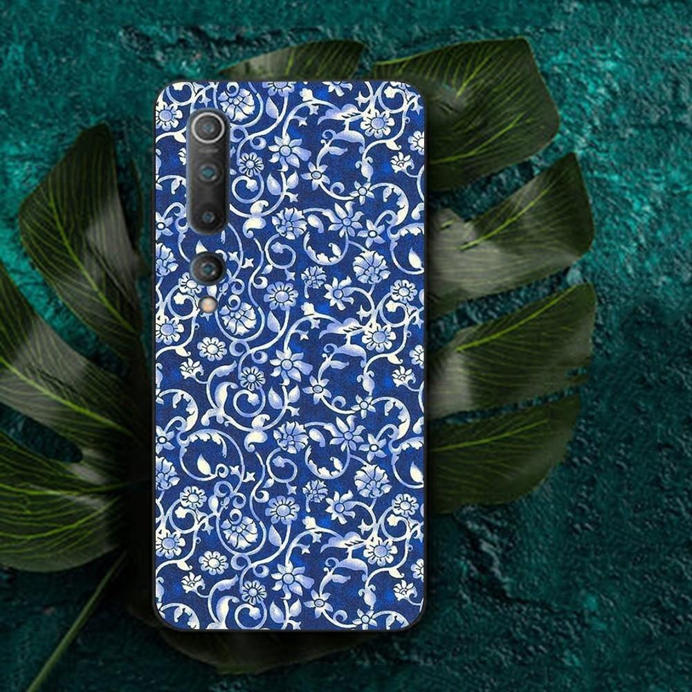 Blue and white porcelain Phone Case For Redmi Note 4 X 5 A 6 7 8 T 9 9S 10 11 11S 11Epro Poco M3 pro