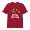Autism Grandma Awareness Month Proud T Shirt Vintage Washed Comfortable Slightly Graphic Homme Casual Stylish Fashion Stretched