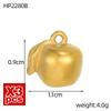 CARLIDANA Neuankunft Mode Edelstahl 3D DIY Obst Donut Anhänger Eiscreme Anhänger für Halskette Vergoldeter Schmuck