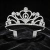Crystal King Crown Alloy Queen Crown Headpiece Luxurious Birthday Tiara  Birthday Celebration