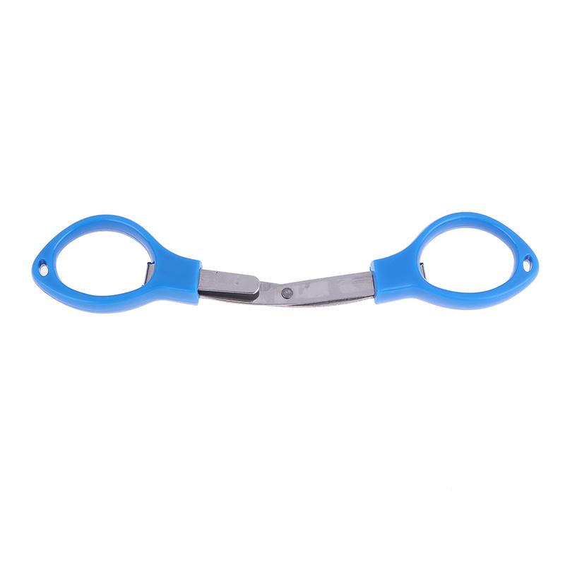 Multifunctional Needlework Scissors Portable Folding Scissors Carbon Steel Fishing Line Cutting Tools Mini Tackle Supplies