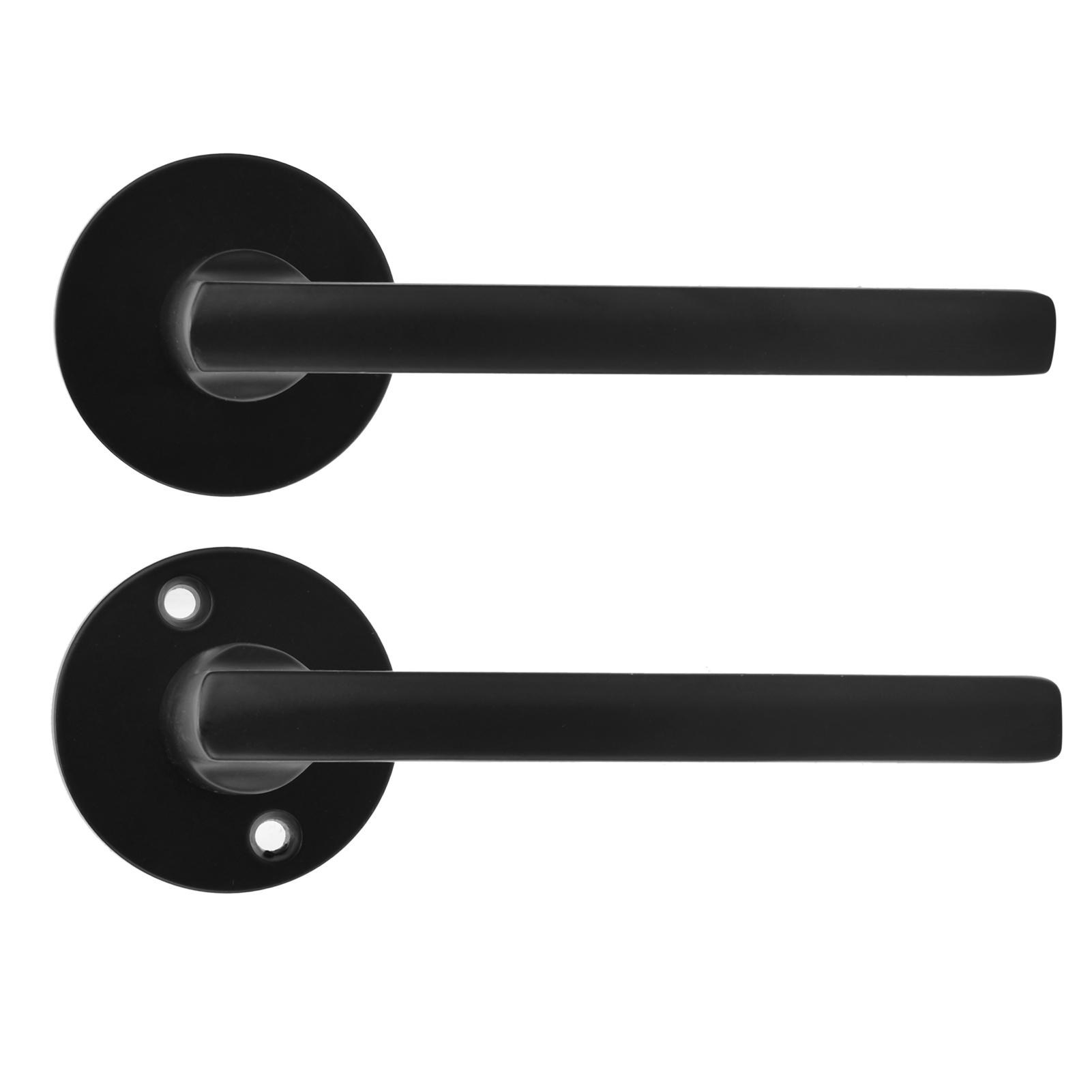 

2 шт. Дверная ручка Бесшумный замок Конструкция с подшипником Без шума Противоударные дверные замки с ключами для спальни, офиса