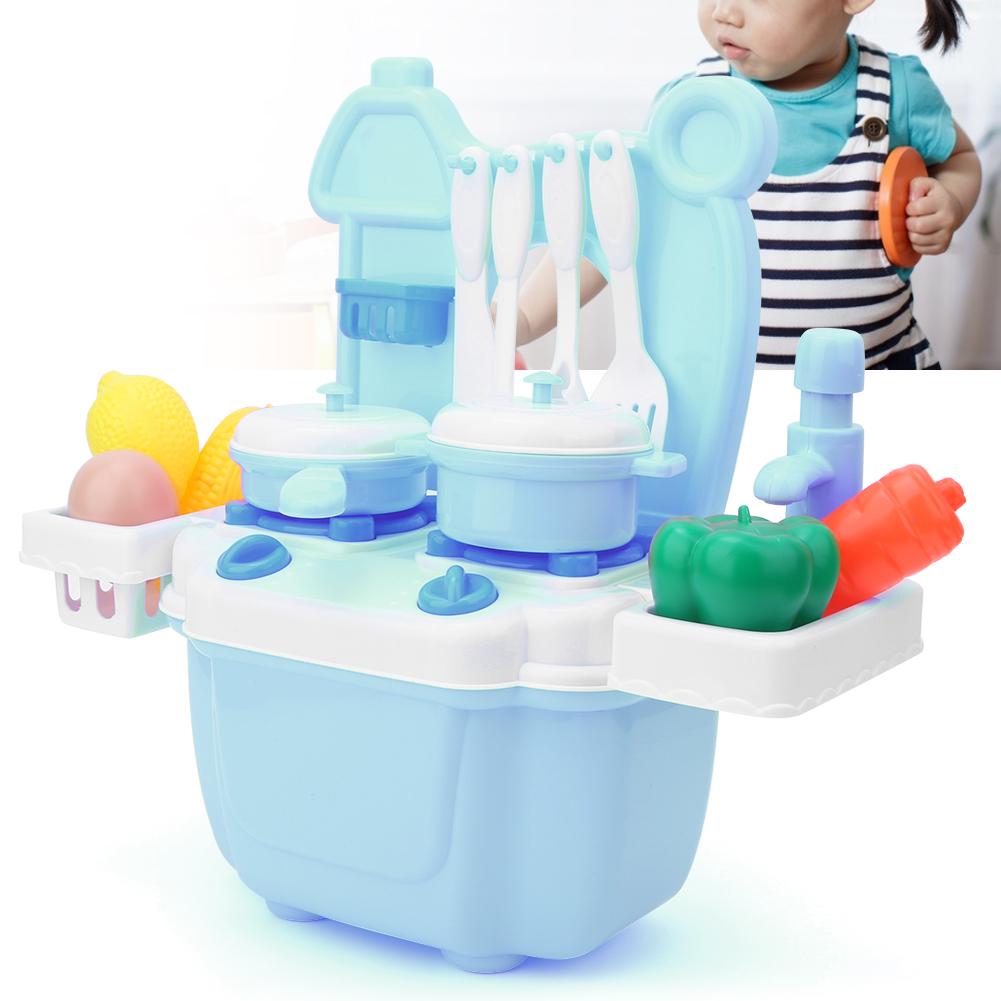 Kitchenware Kitchen Cooking Simulation Cookware   Toy Kid Educational Toys Set