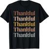 Turkey Day Sunset Retro Thanksgiving Fall Men Women Gift T-Shirt