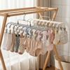 Non-marking Trouser Hanging Hook Rustproof Camisole Bra Clips Drying Clothes Hanger  Drying Rack