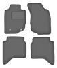 Velour Graphite Car Mats For: Toyota Hilux VII N25 N2 Pickup (2006-2015)