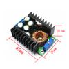 Conversor Boost DC 9A 300W 150W Conversor Buck Step Down Módulo de Potência DC 0-100V 10A Voltimetro Amperímetro Digital Display Duplo