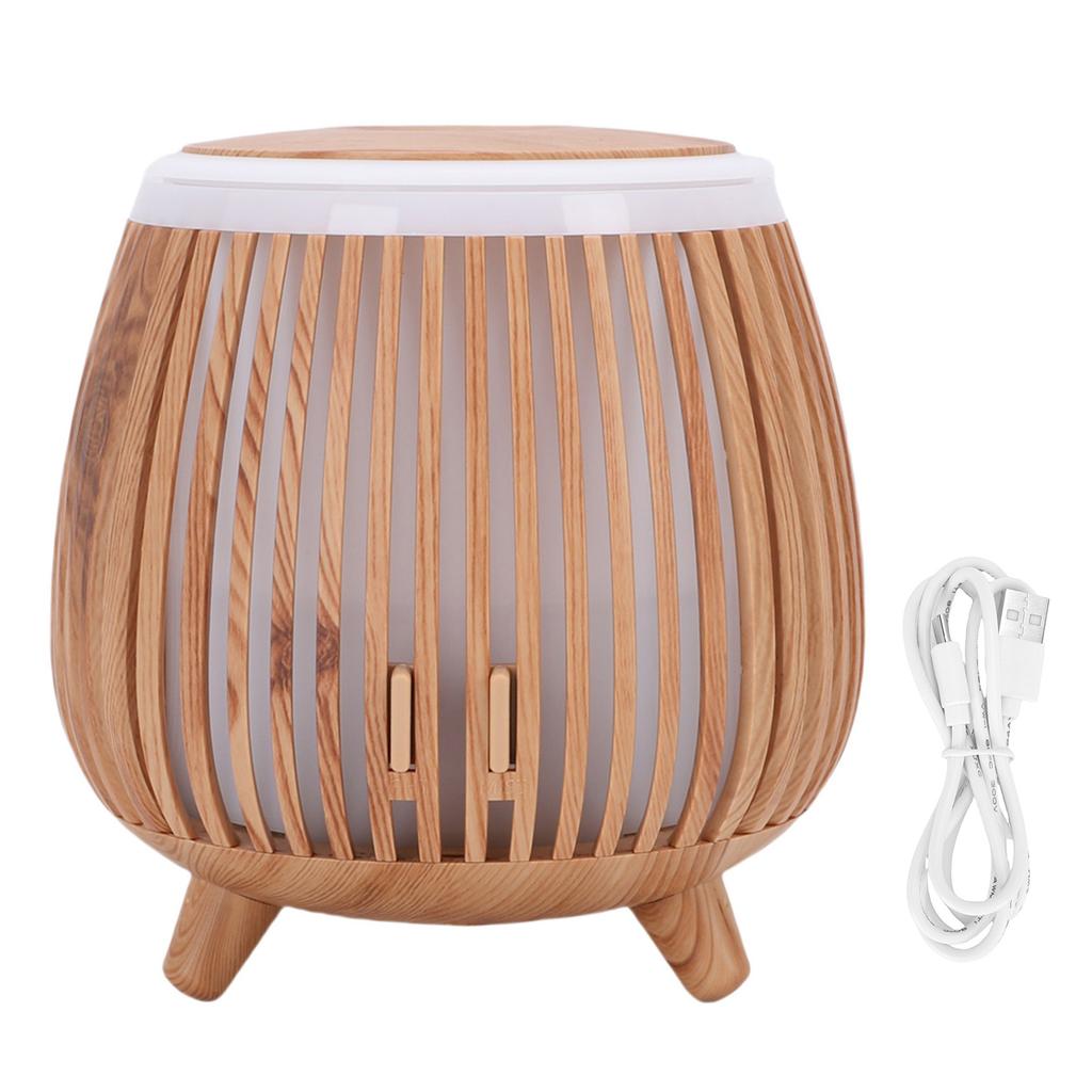Aromatherapy Diffuser Home Essential Oil Bedroom Cool Mist Air Humidifier Room Decor USB Powered with LED Color Mood