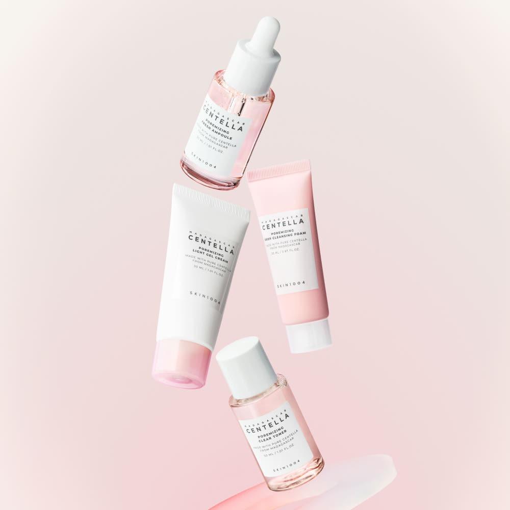 Skin1004 Madagascar Centella Poremizing Travel Kit 4-Step Pore Care Set