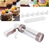20pcs/set DIY Manual Cookie Mold Gun Cookie Press Kit Machine Gun Decorating Squeezing Machine Making Device Baking Tool