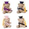 Stuffed Toy Graduation Bear Soft Doll Doctor Bear Plush Toy Students   Kindergarten Gifts