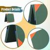 Folding Exercise Mat 120cmx60cm Purpose Portable Gymnastics Two Fold for Yoga Dance Practice Sit