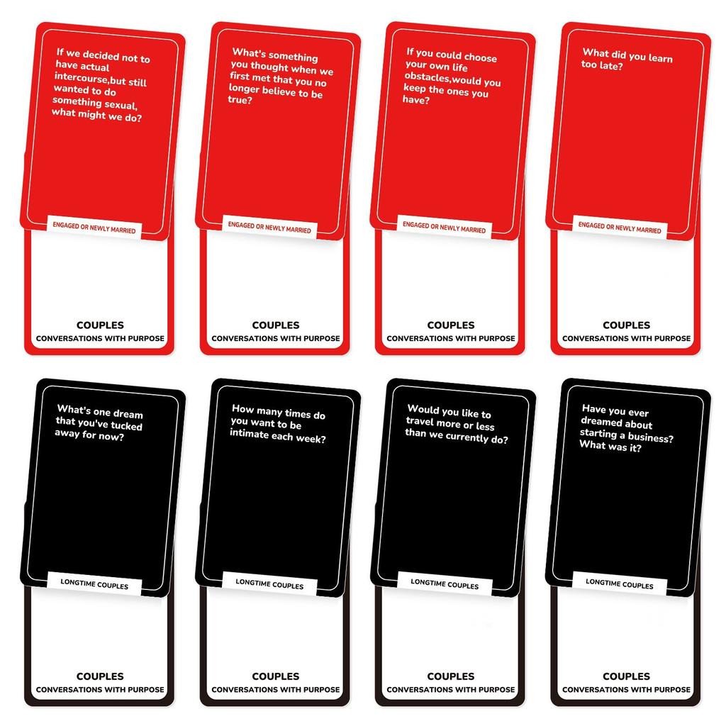 0 Couple Topic Interaction Cards, Toy Cards For Couples.