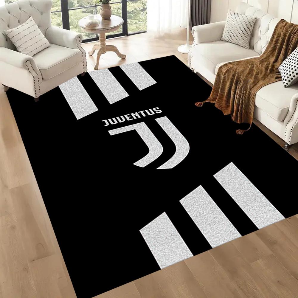 Juventus Floor Mat Suitable For Playrooms Hallway Foyer Dormitory Antislip Carpet Anime Office Decor Luxury Gift For Birthday Christmas Wedding
