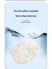 Newborn Anti-Flat Head Silicone Shaping Pillow - Infant Head Correction, Washable Memory Foam, Cotton Cover