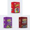 No Flip Uno Mercy Card Board Game Toy Family Party Prop Kids Gifts Iron Box
