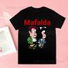 Mafalda Comic Ulzzang Cartoon Kawaii Men Harajuku Tops Summer Tops Graphic Tees Men Kawaii T-shirt Clothes boysT Shirt