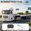 Huina 1:64 RC Tow Truck: 12-Channel, Four-Wheel Drive Simulation Toy