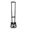 Folding Hand Truck with Elastic Rope Rolling Platform Luggage Cart for Travel Transport Moving
