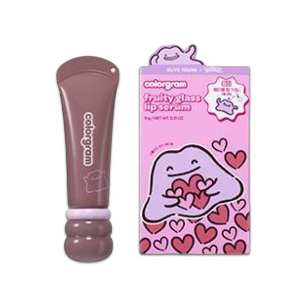 Colorgram x Pokémon Tanghulu Lip Serum Korean Limited Edition Glossy Moisturizing Lip Care 09 Grape Mood 09 Grape Mood