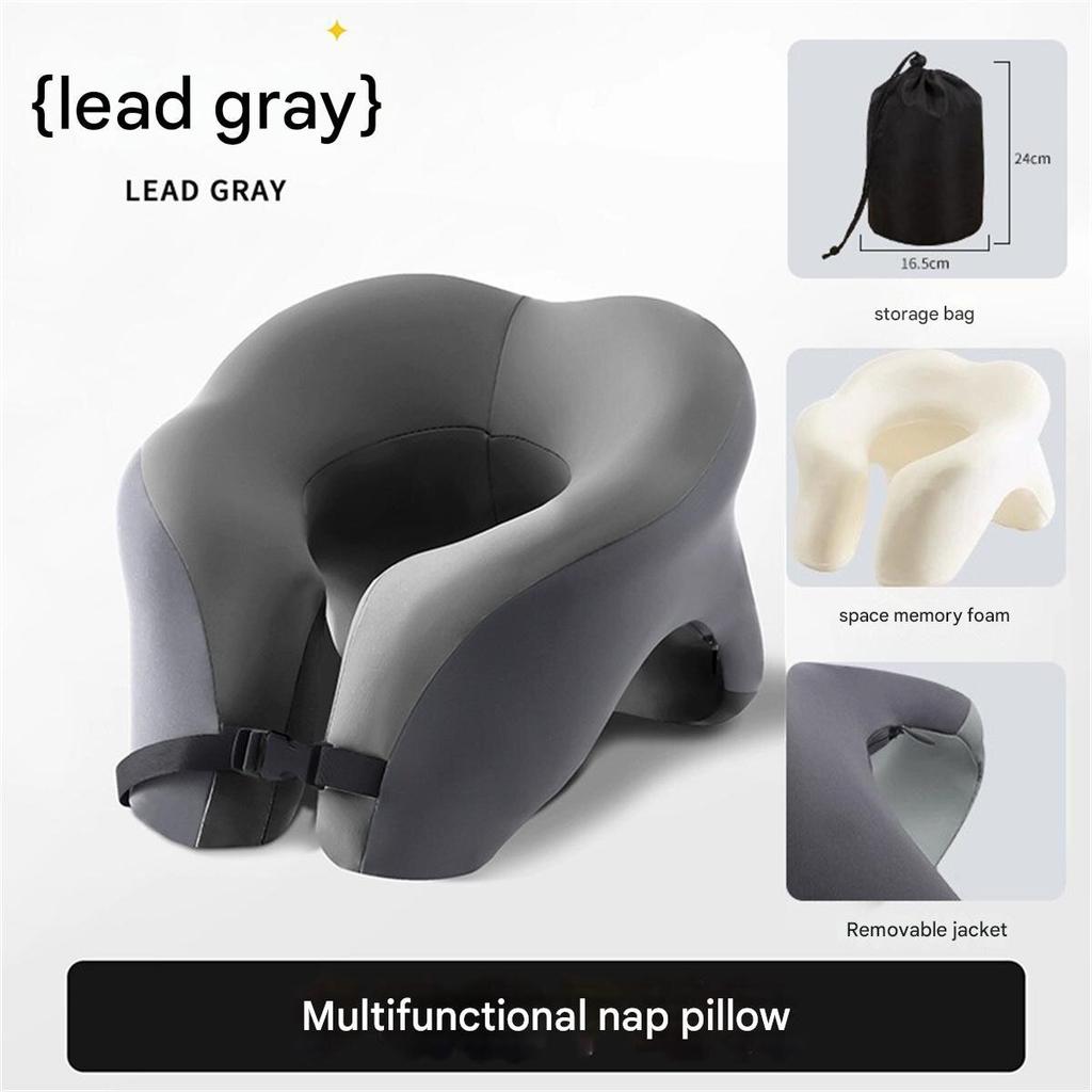 Neues Büro U-förmiges Nickerchenkissen Artefakt multifunktionales Studenten Liegen zum Schlafen Nickerchenkissen Schlafkissen Fahren Reisen pi