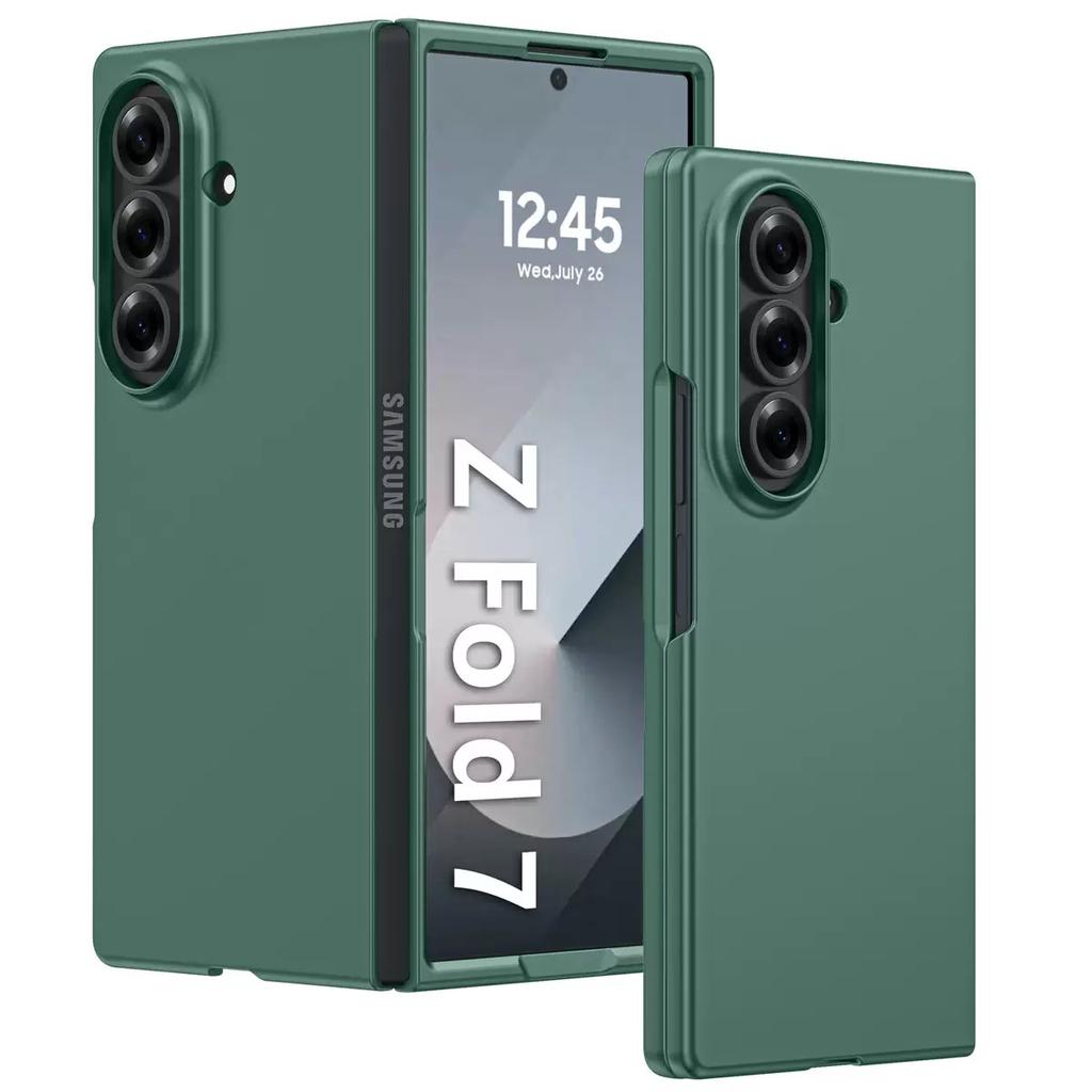 New Arrivals Candy Color Tempered Film Integrated Full Protection PC Shockproof Phone Case for Samsung Z Fold 7 6 5 4