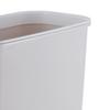 Narrow Trash Bin Rectangular Pressure Ring Space Saving Slim Trash Can Home Wastebasket for Bathroom Kitchen