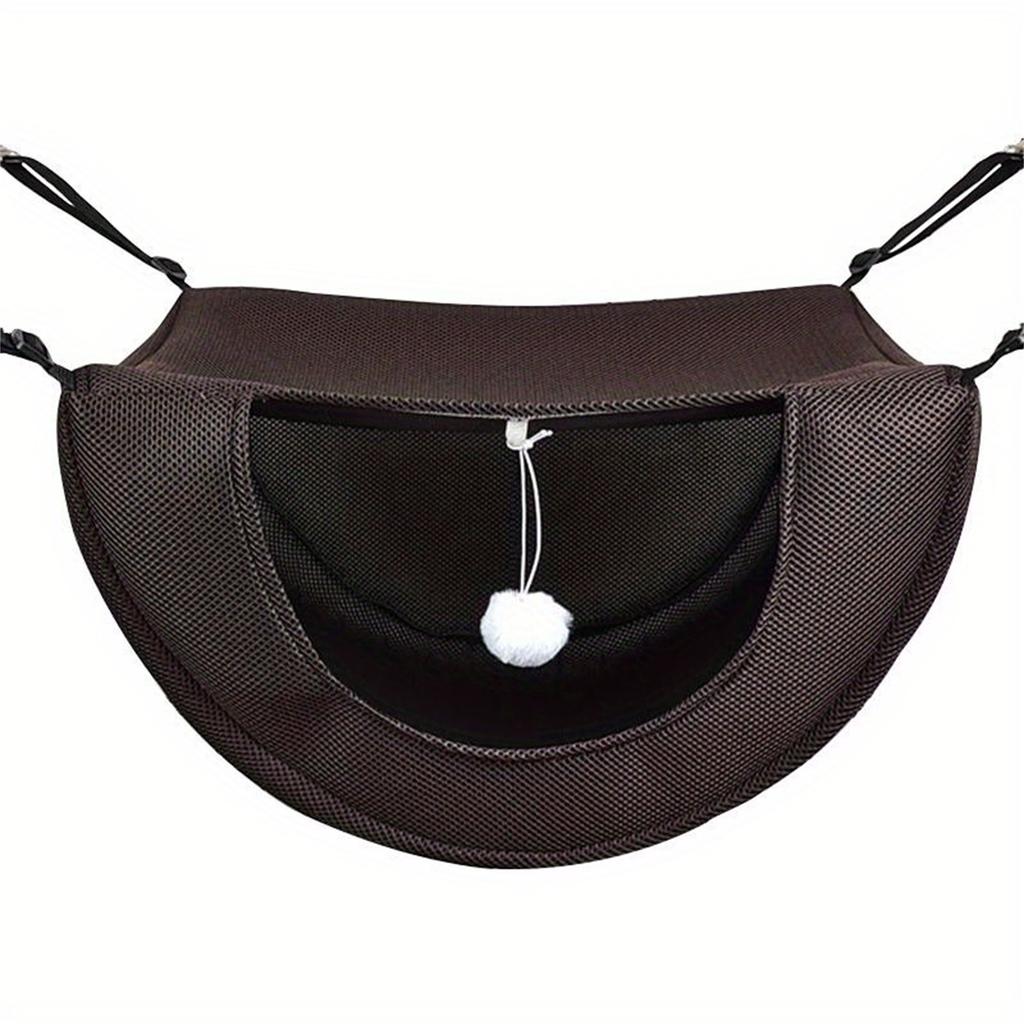 All  Breathable Cats Cage , Ventilated Sandwich Mesh Hanging Cats Bed, Comfortable Elevated Pet For Sleeping & Relaxing