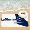 Fashion print L-Lufthansa Towel Drying Bath Towel Applicable To Light Swimming Camping Yoga Beach Out