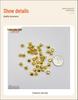 Gold Plated One-Word Bell Charms for Pet Collars (6mm-16mm) - DIY Christmas Pendant Decoration