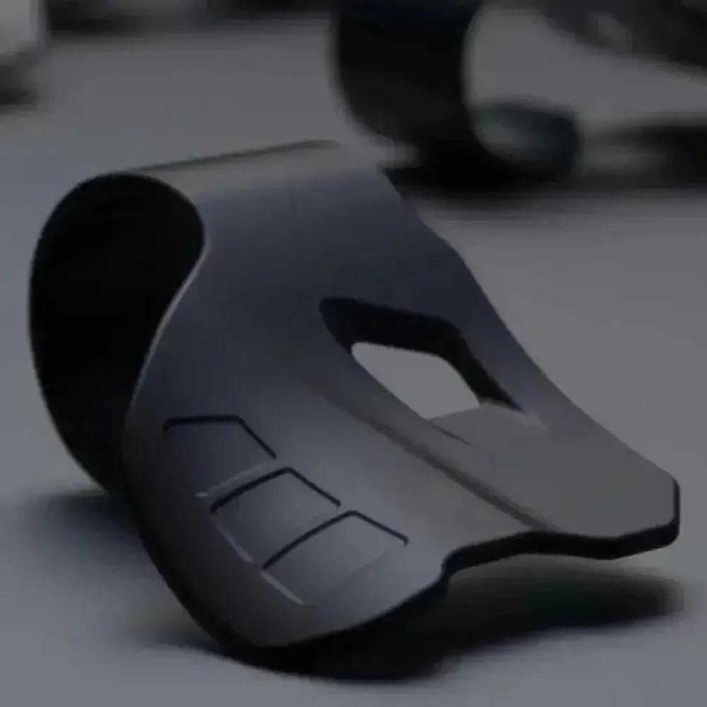 1pc Universal Silicone Motorcycle Throttle Grip Grip Cruise Control Handlebar Armrest Acceleration Locking Handle